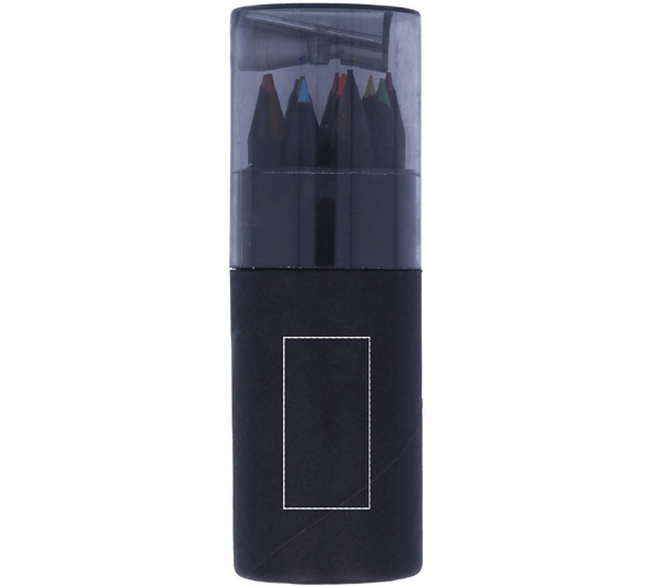 černé barevné tužky